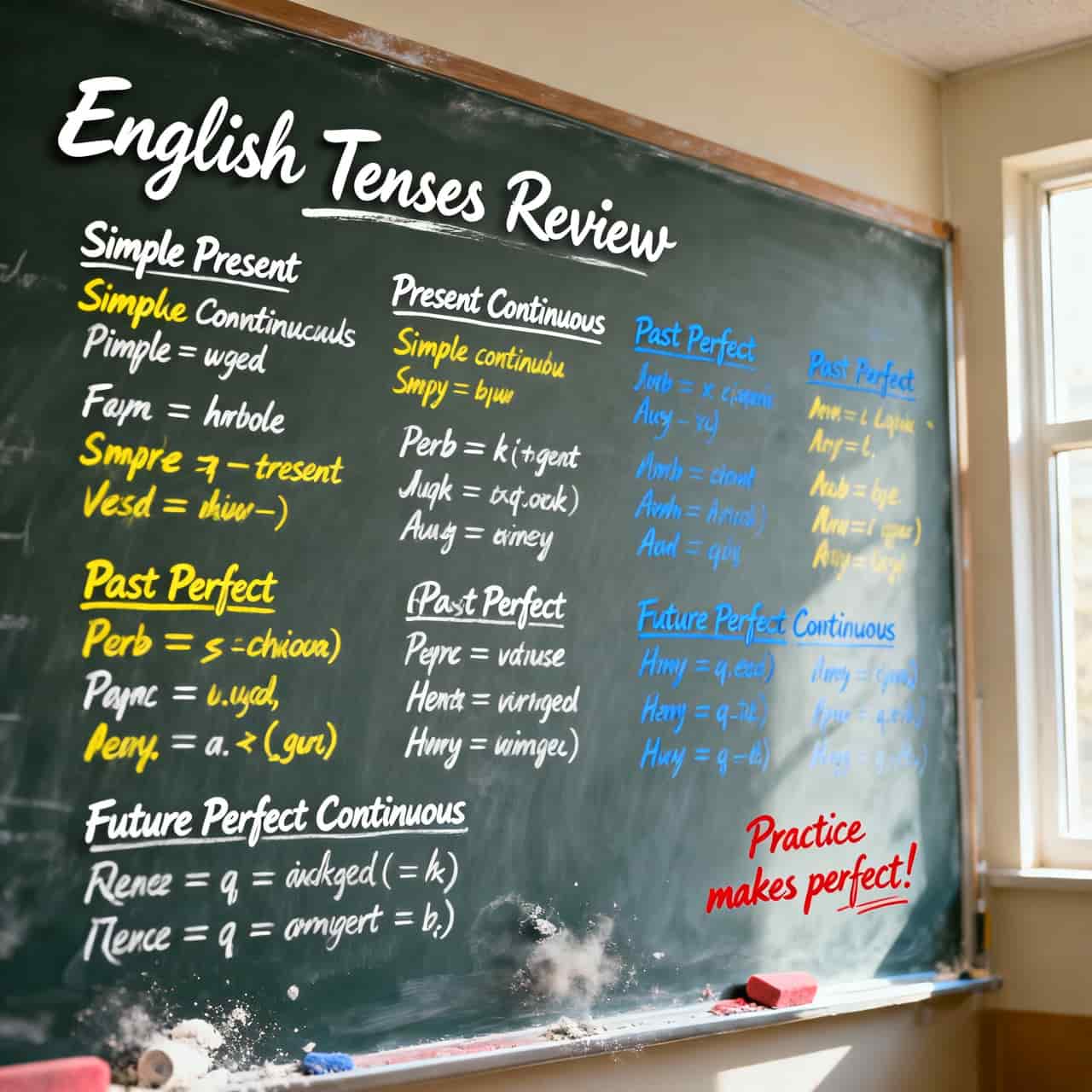 زمان های انگلیسی