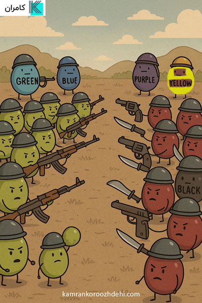 رنگ های خاص در انگلیسی