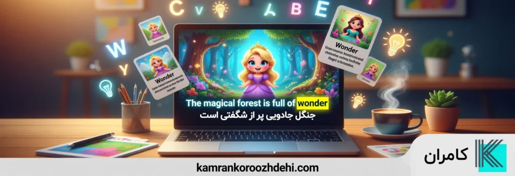 روشهای کاربردی آموزش زبان با انیمیشن و یادگیری لغات