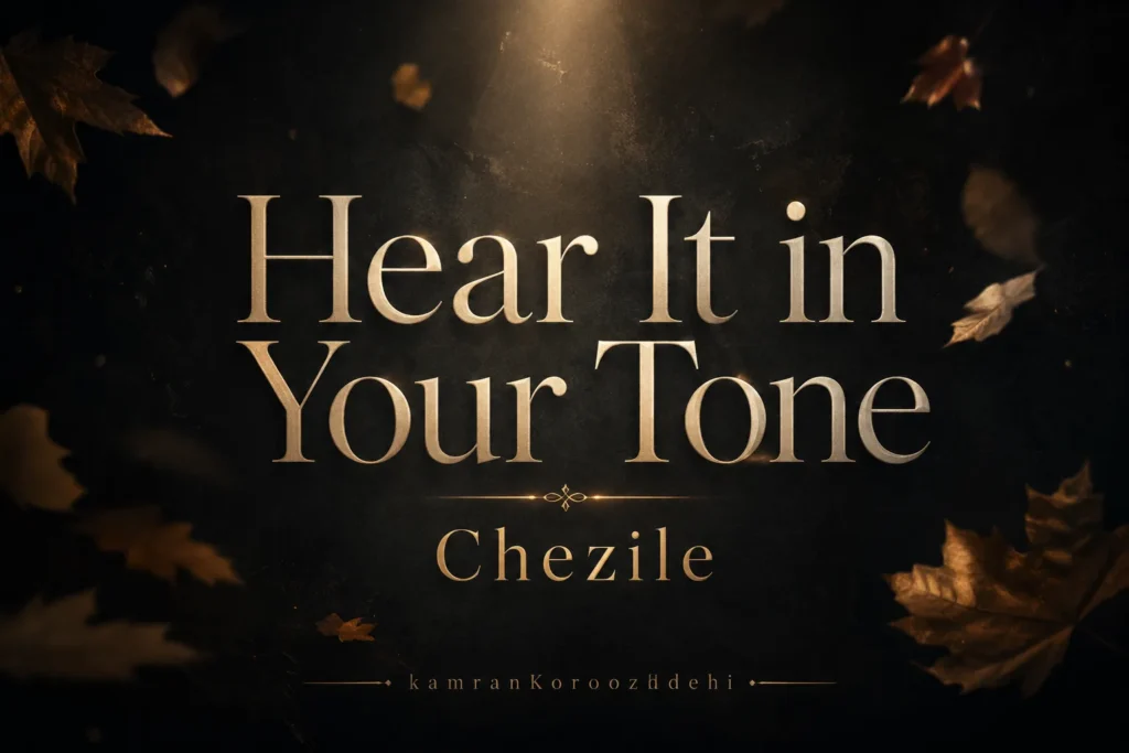 Hear It in Your Tone Cover