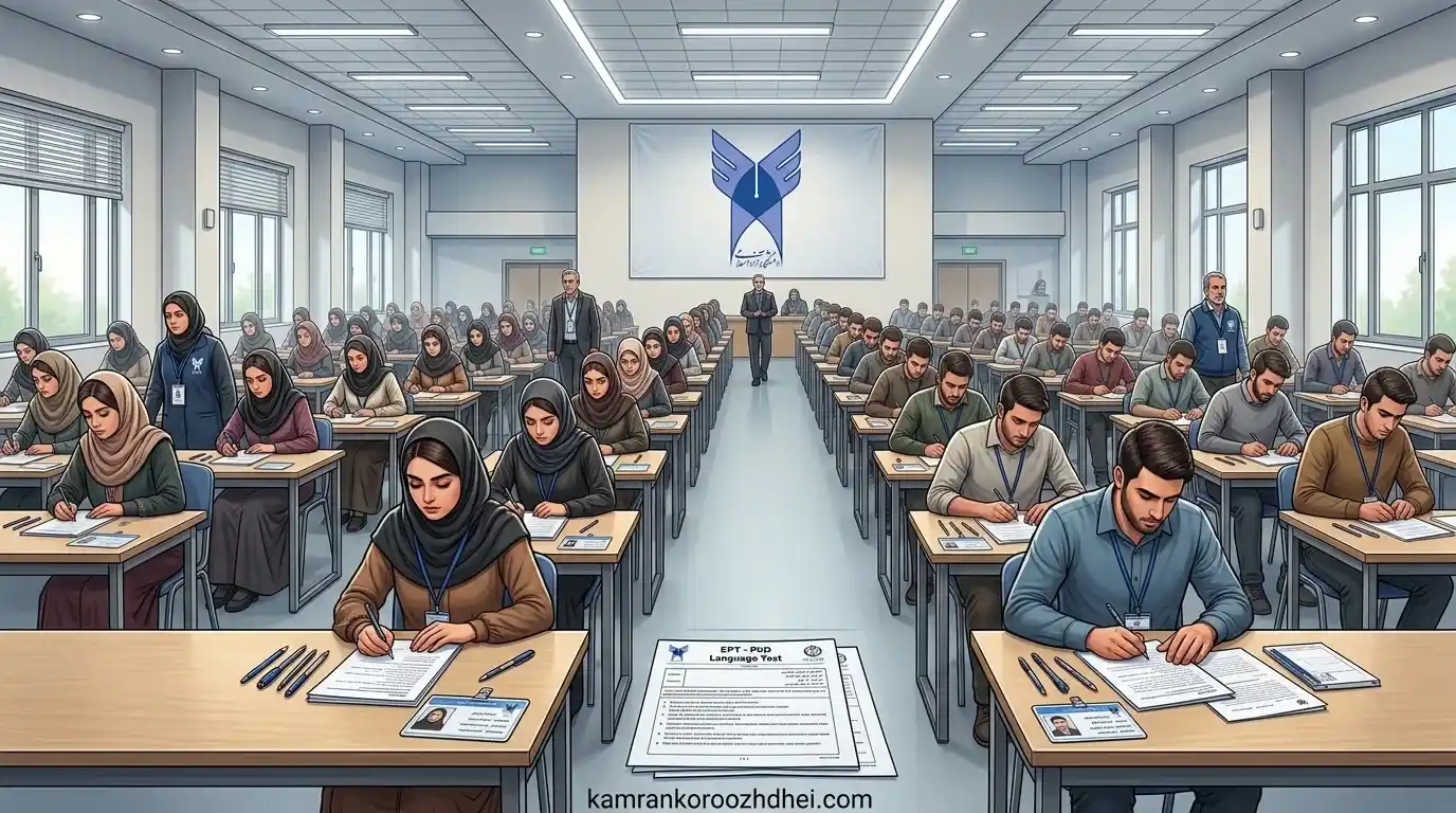 آزمون ept دانشگاه آزاد