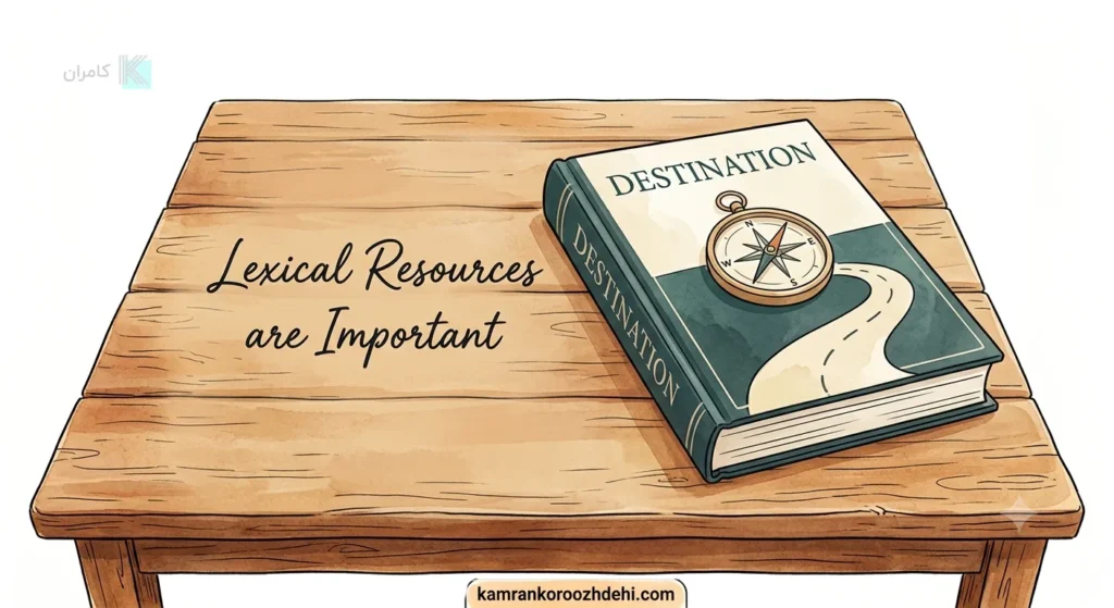 کتاب لغت Destination آیلتس برای تقویت Lexical Resource