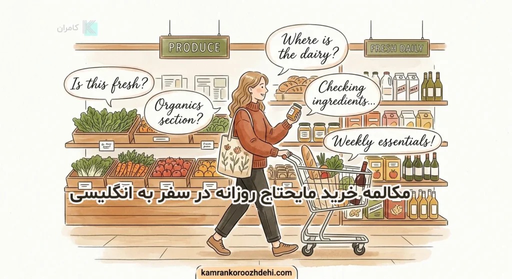 جملات پرکاربرد انگلیسی برای خرید مواد غذایی