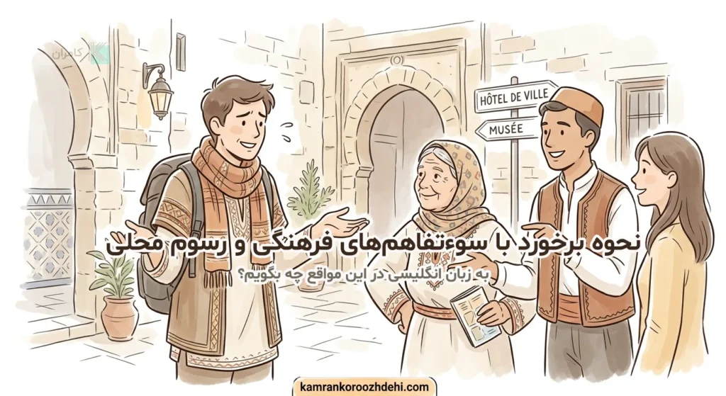 نحوه برخورد با سوءتفاهم‌های فرهنگی در سفر