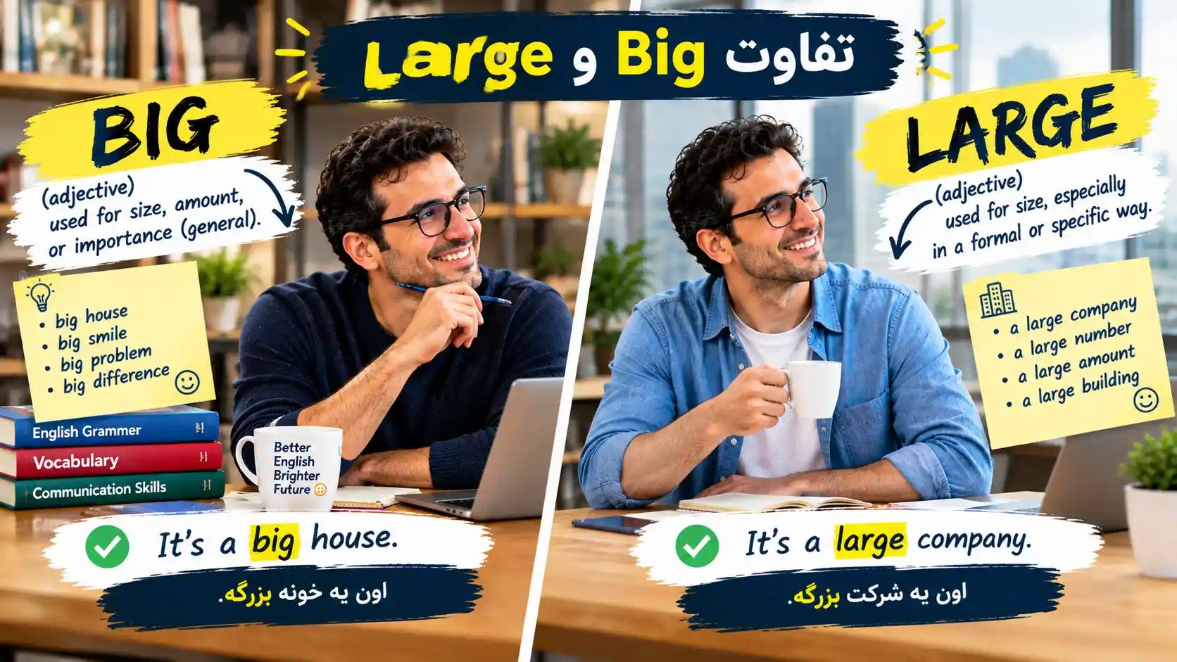 big و large